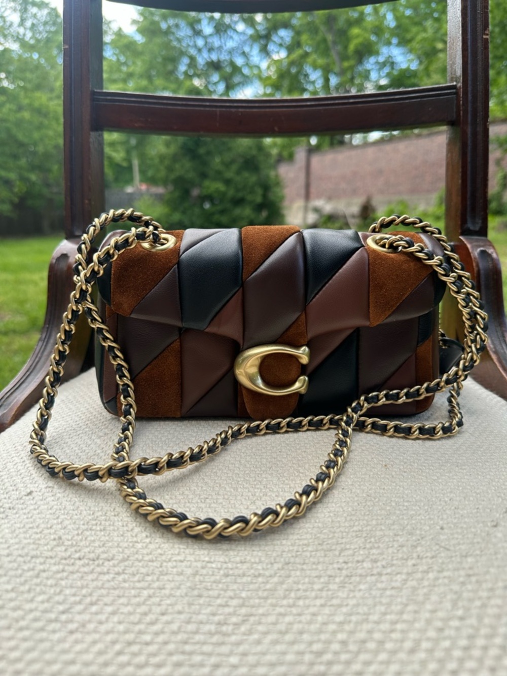 Coach Patchwork Tabby 20